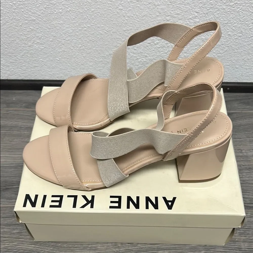 Anne Klein Women's Ryles Block Heel Dress Sandals